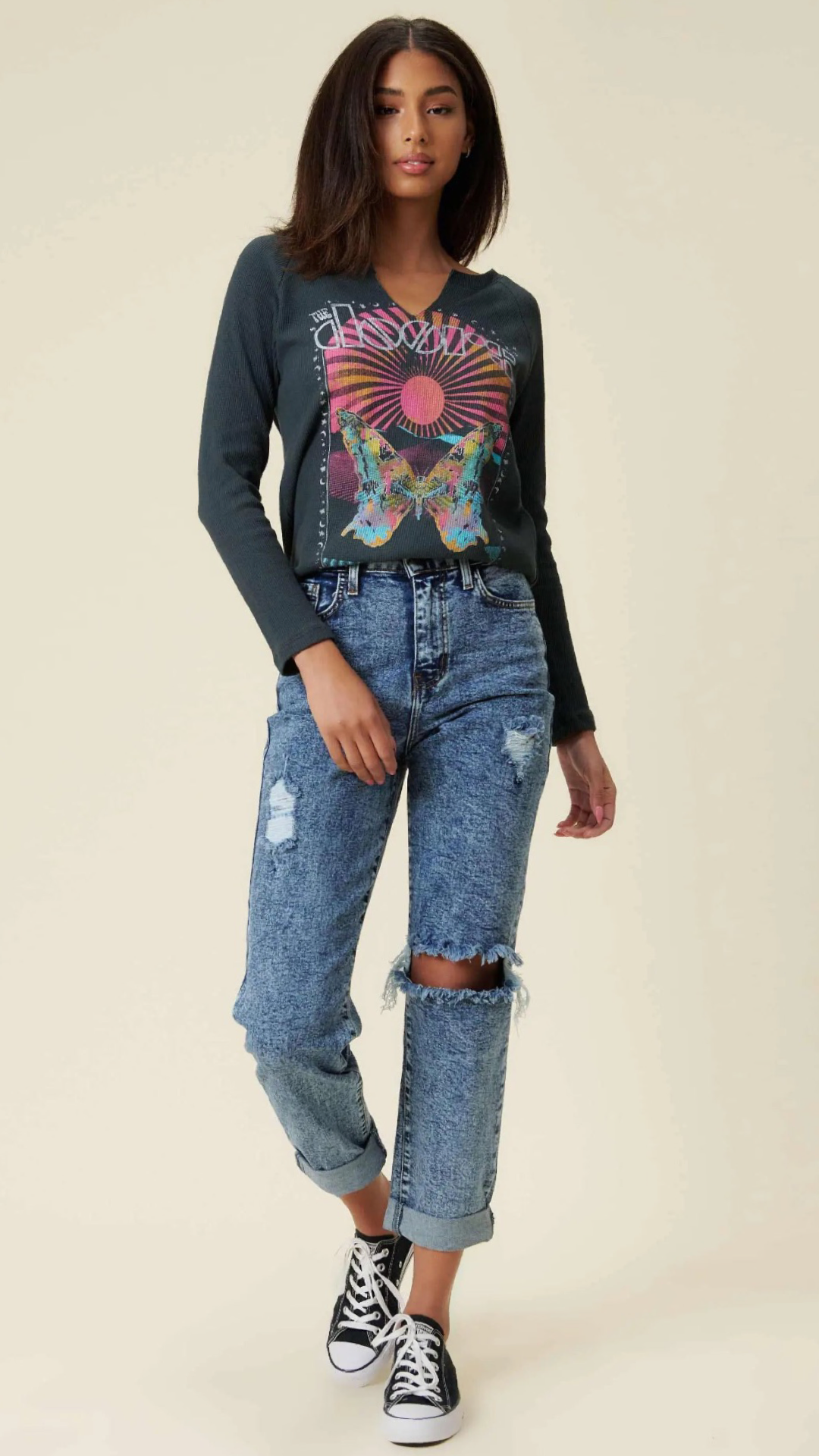 Retro Acid Mom Jeans