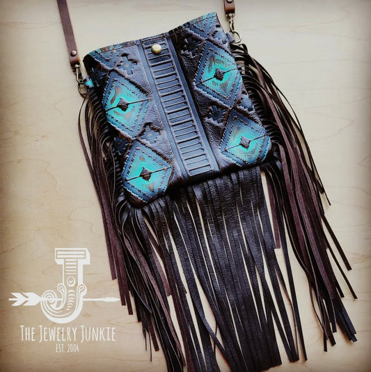 Navajo Crossbody Fringe Handbag