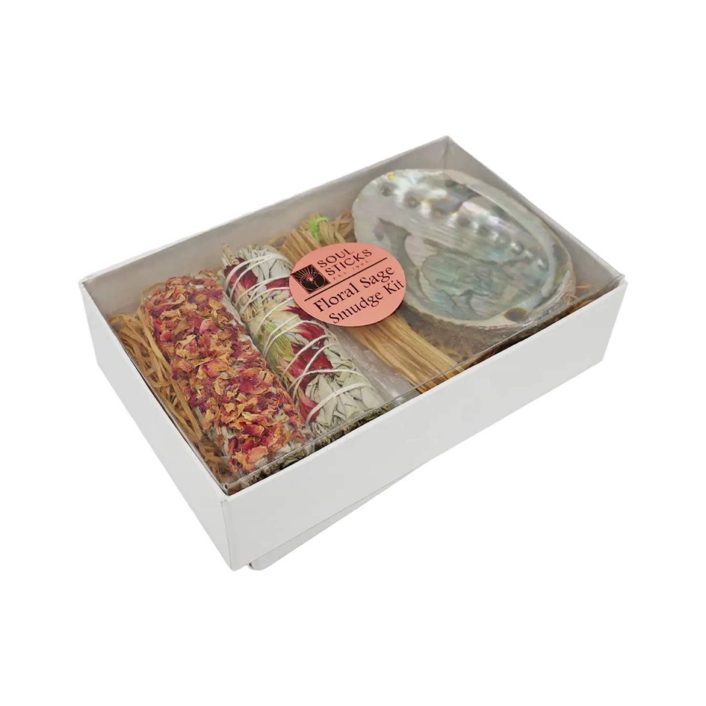 Red Floral Sage Gift Set